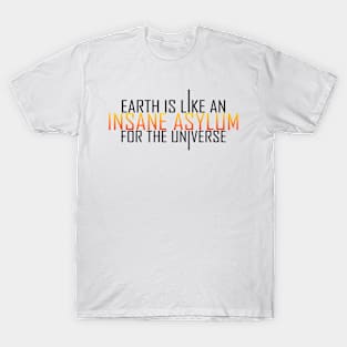 concise sentence and funny quote themed graphic design ironpalette T-Shirt
